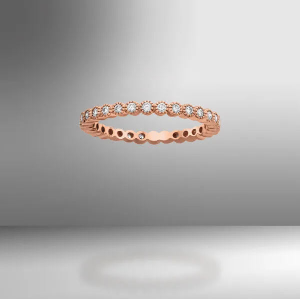 engagement diamond ring rose gold