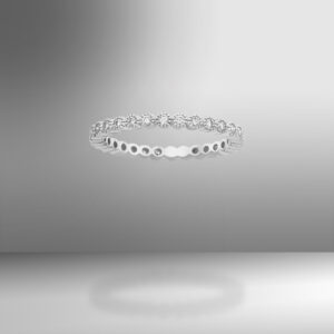 engagement diamond ring white