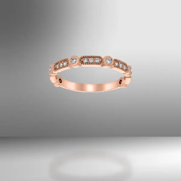 engagement diamond ring rose gold