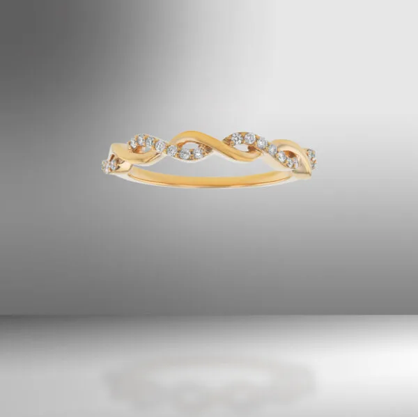 Diamond Yellow 18 KT Ring