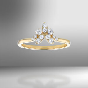 Yellow Gold 18 kt Diamond Rings