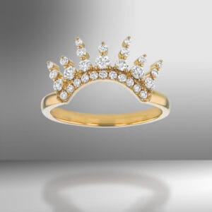 diamond gold ring
